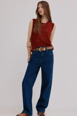 Mujer Hoss Intropia Camisetas>Irma. Top calado