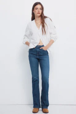 Mujer Springfield Vaqueros>Jeans bootcut