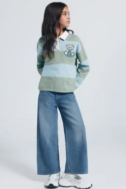 Niños Springfield Kids Pantalones>Jeans denim culotte niña