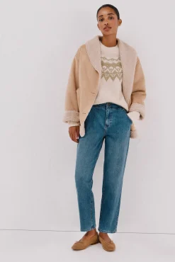 Mujer Cortefiel Vaqueros|Pantalones>Jeans easy fit