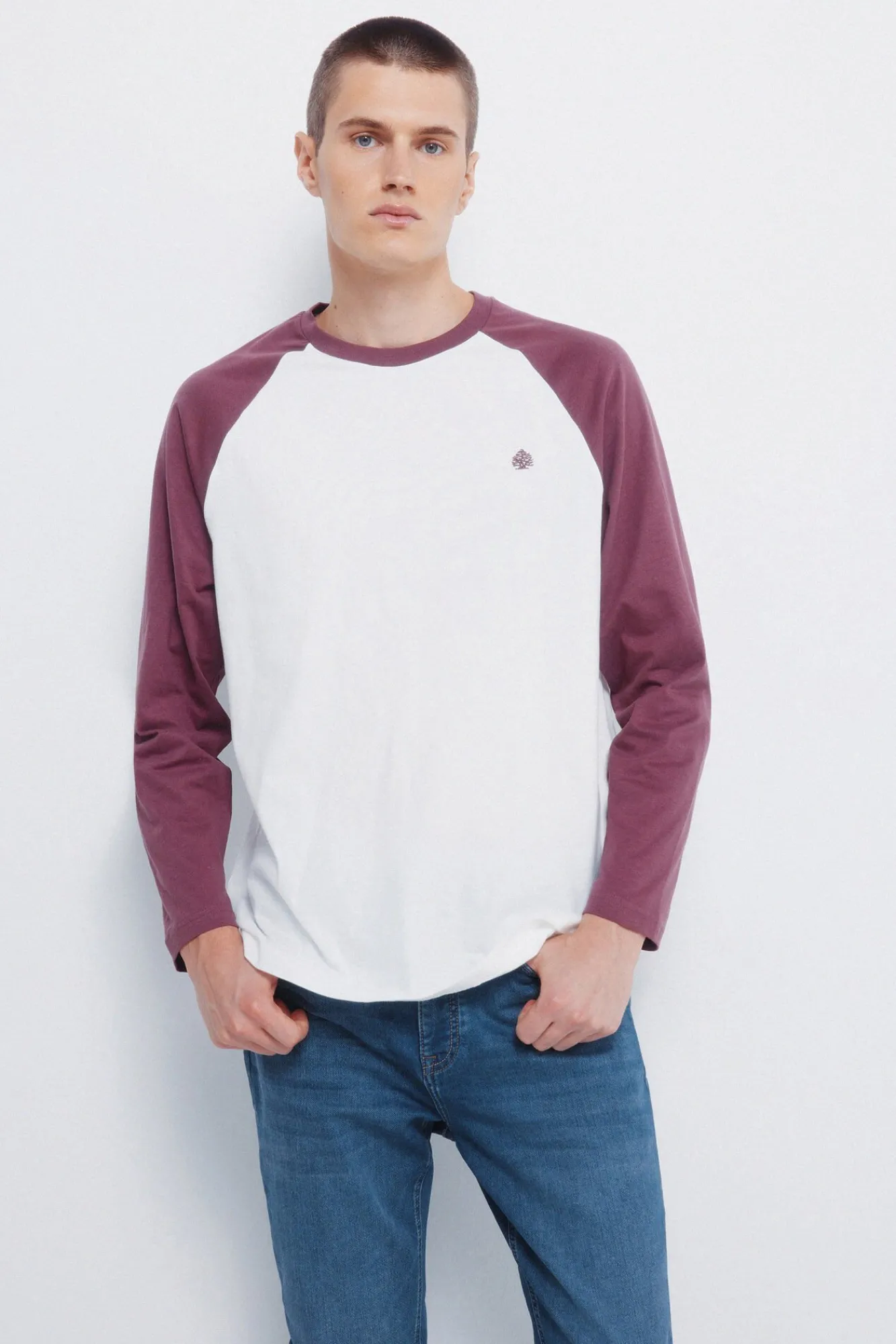 Hombre Springfield Vaqueros>Jeans en knit denim slim fit