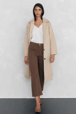 Mujer Pedro del Hierro Vaqueros|Pantalones>Jeans flare cropped