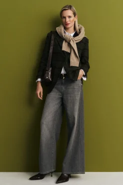 Mujer Cortefiel Vaqueros|Pantalones>Jeans long palazzo