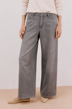 Mujer Cortefiel Vaqueros|Pantalones>Jeans long palazzo