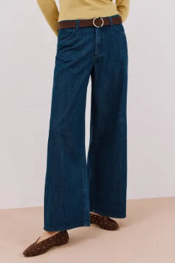 Mujer Cortefiel Vaqueros|Pantalones>Jeans long palazzo
