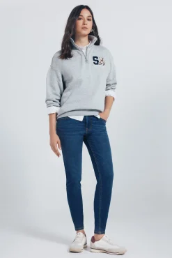 Mujer Springfield Vaqueros>Jeans Push up