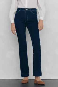 Mujer Pedro del Hierro Vaqueros|Pantalones>Jeans push up flare
