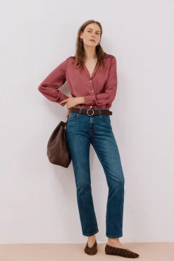 Mujer Cortefiel Vaqueros|Pantalones>Jeans rectos