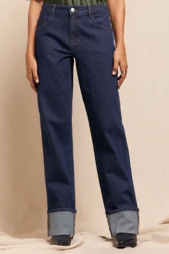 Mujer Slowlove Vaqueros|Pantalones>Jeans roll up