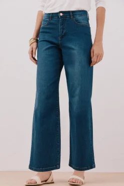 Mujer Cortefiel Vaqueros|Pantalones>Jeans Sensational marine