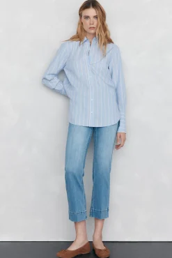 Mujer Pedro del Hierro Vaqueros|Pantalones>Jeans stove pipe cropped