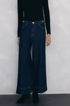 Mujer Pedro del Hierro Vaqueros|Pantalones>Jeans wide flare