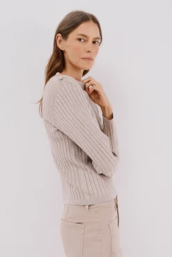 Mujer Cortefiel Jerséis>Jersey acanalado botones