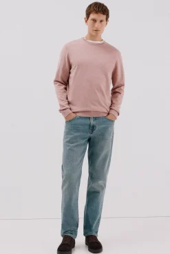 Hombre Cortefiel Jerséis>Jersey algodón cashmere cuello caja