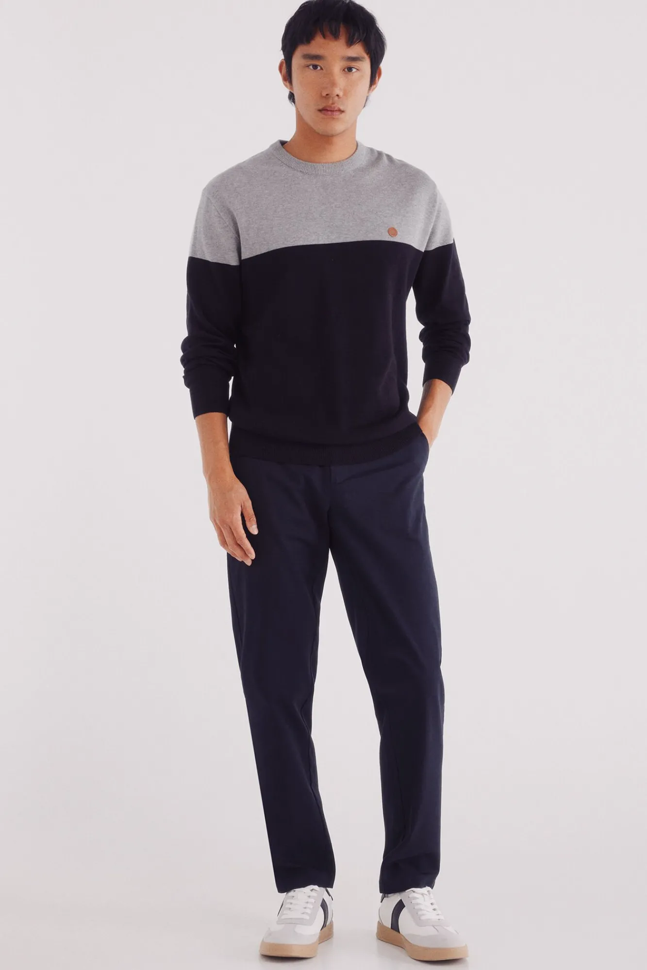 Hombre Springfield Jerséis>Jersey básico bloque color