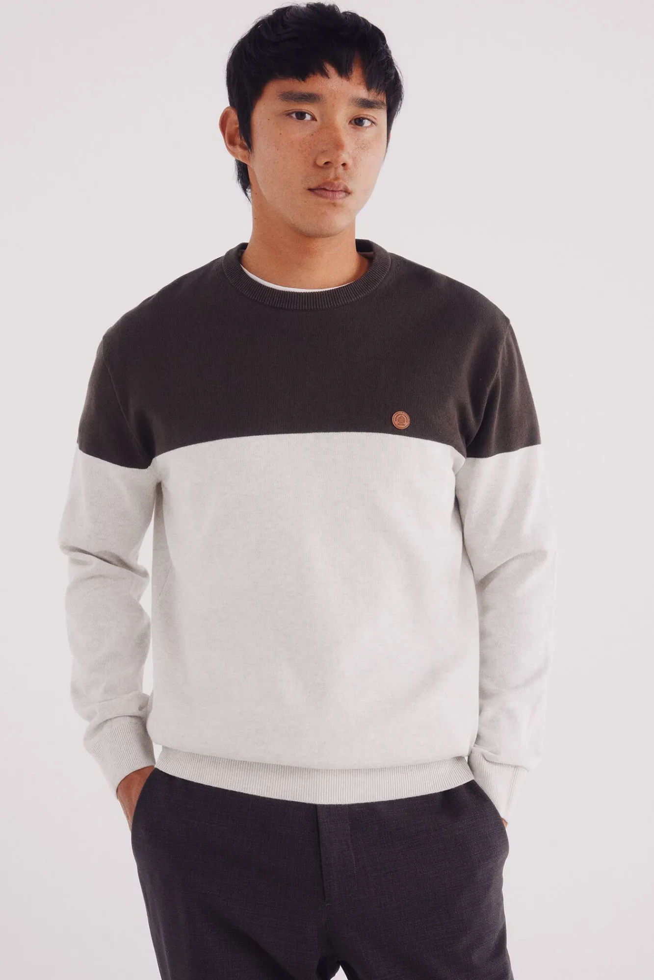 Hombre Springfield Jerséis>Jersey básico bloque color