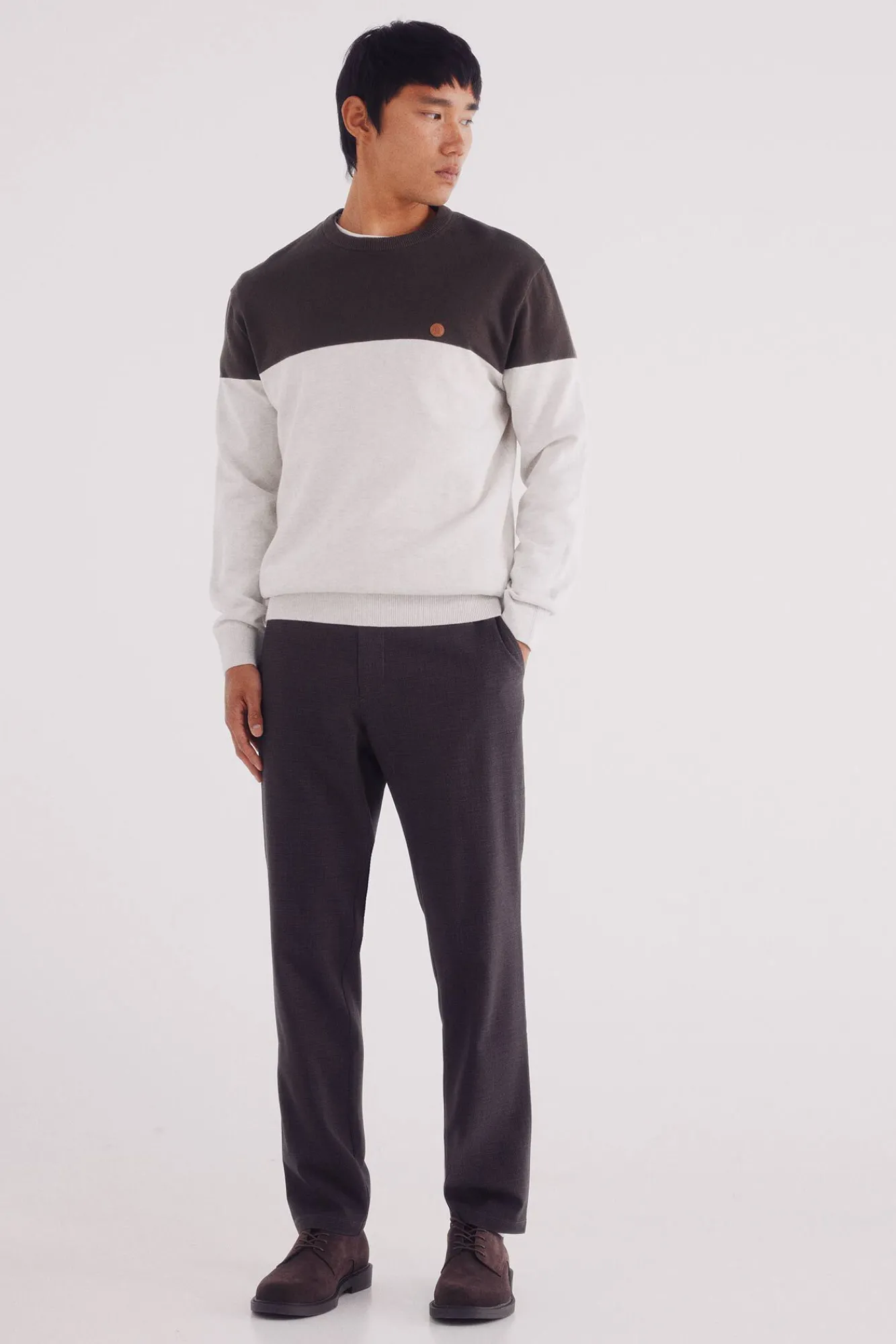 Hombre Springfield Jerséis>Jersey básico bloque color