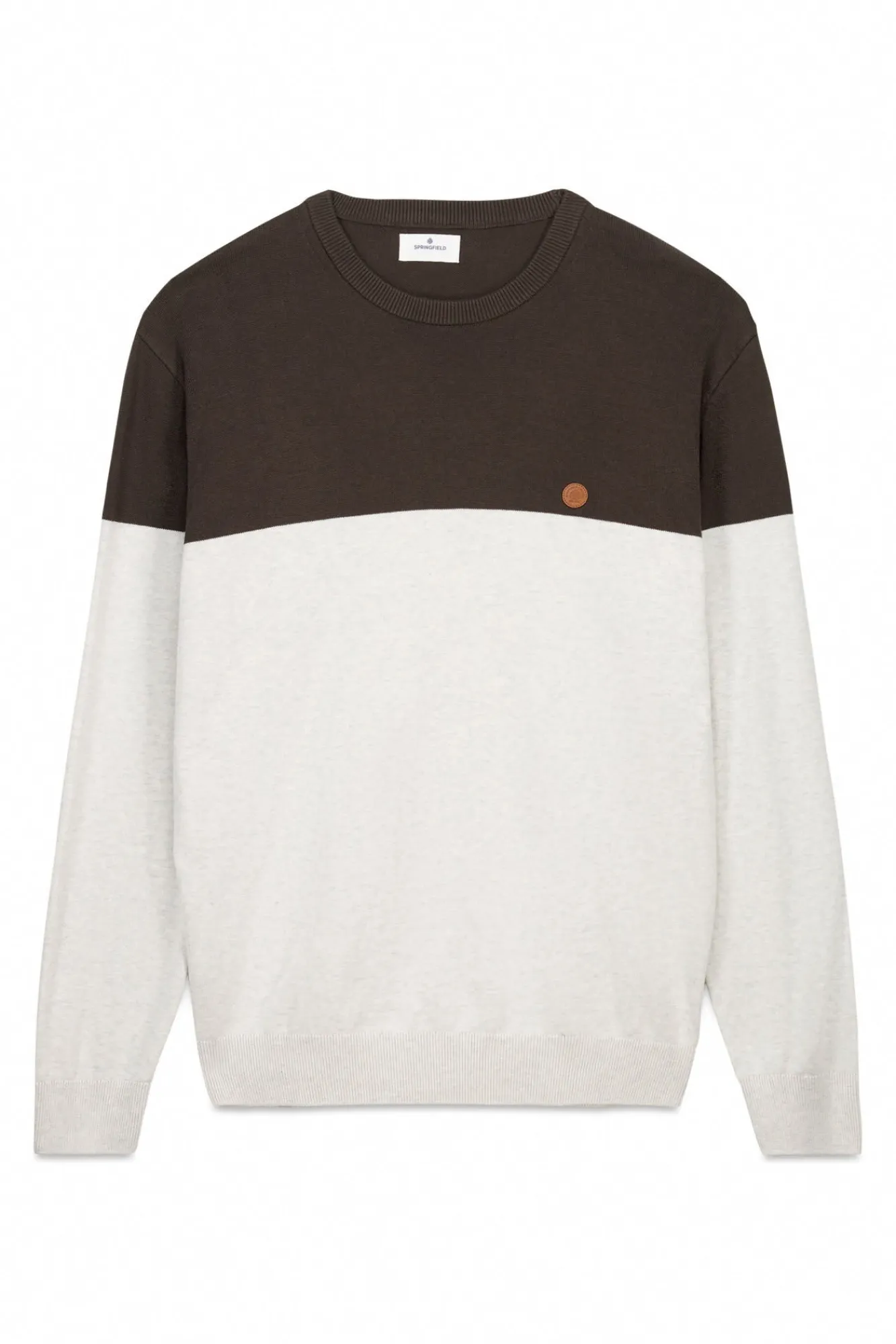 Hombre Springfield Jerséis>Jersey básico bloque color