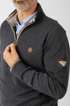 Hombre Privata Jerséis>Jersey básico con cremallera