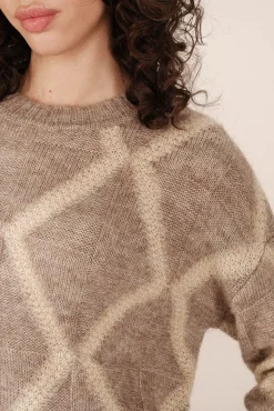 Mujer Grace & Mila Jerséis>Jersey básico con cuello redondo