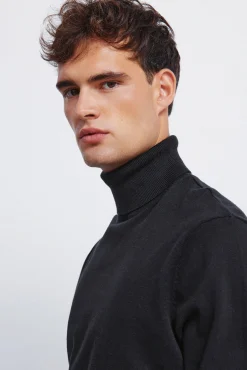 Hombre Springfield Jerséis>Jersey básico cuello alto