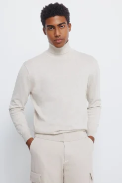 Hombre Springfield Jerséis>Jersey básico cuello alto