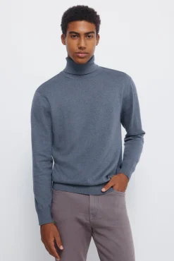 Hombre Springfield Jerséis>Jersey básico cuello alto