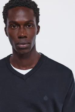 Hombre Springfield Jerséis>Jersey básico cuello pico