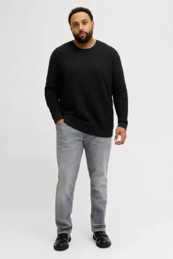 Hombre Jack & Jones PLUS Jerséis>Jersey básico de punto liso