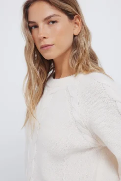 Mujer Springfield Jerséis>Jersey cable knit