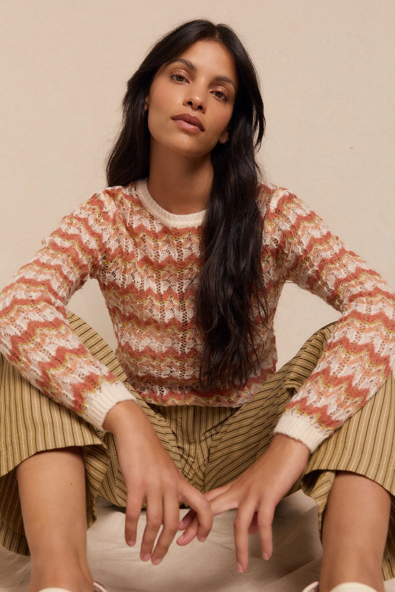 Mujer Slowlove Jerséis>Jersey calado