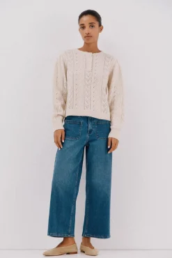 Mujer Cortefiel Jerséis>Jersey calado panadero