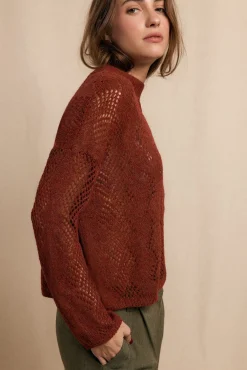 Mujer Slowlove Jerséis>Jersey calado perkins