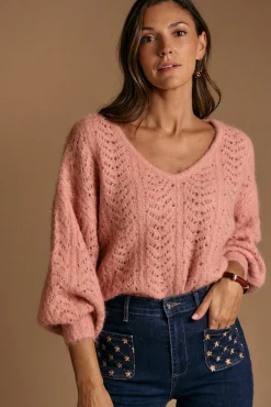 Mujer Polín Et Moi Jerséis>Jersey Calado Raquel