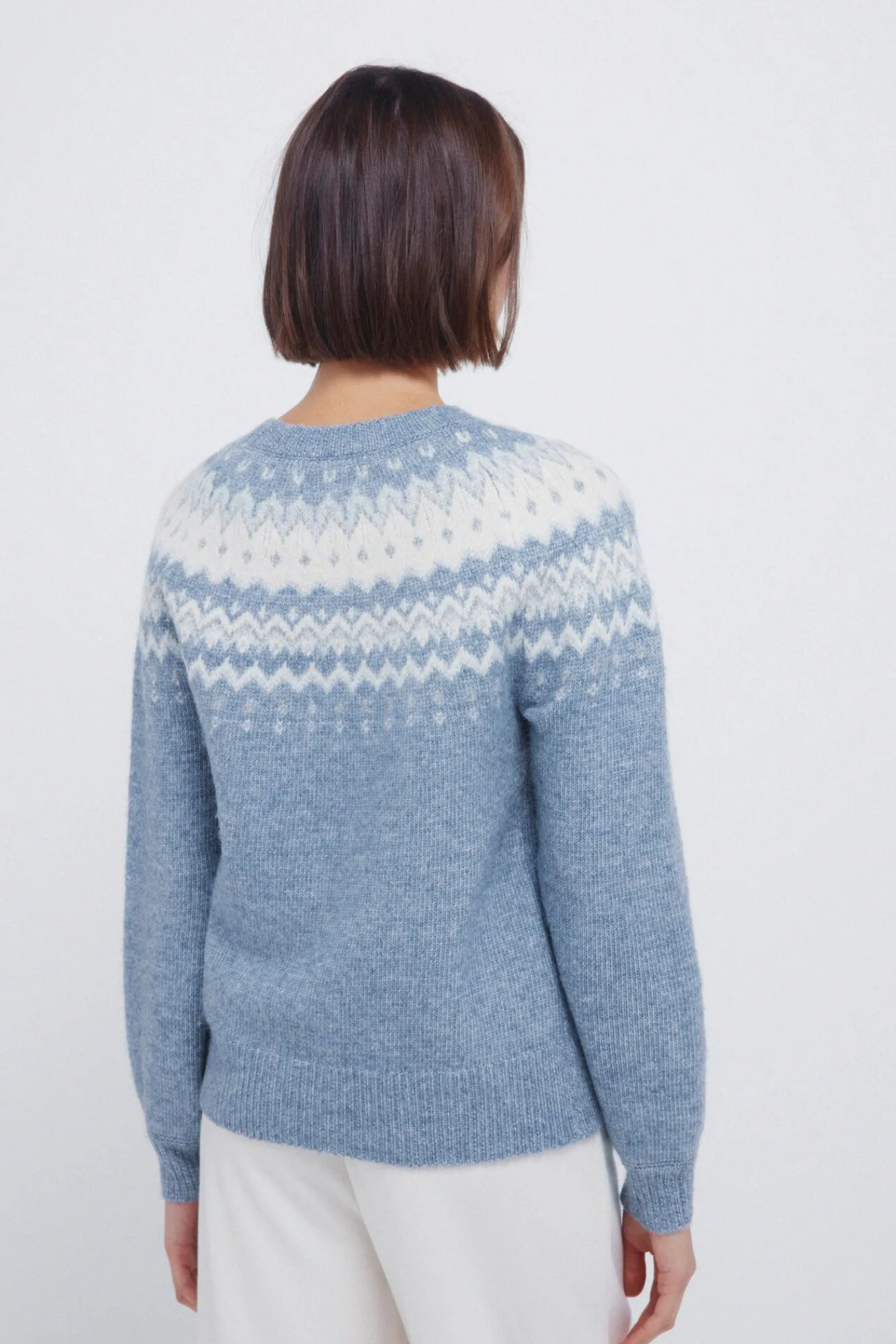 Mujer Springfield Jerséis>Jersey cenefa jacquard