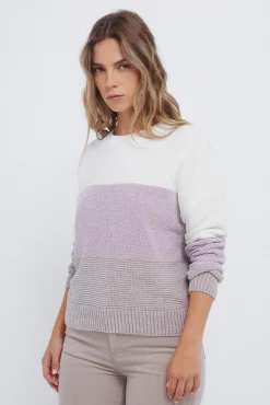 Mujer Springfield Jerséis>Jersey chenilla franjas