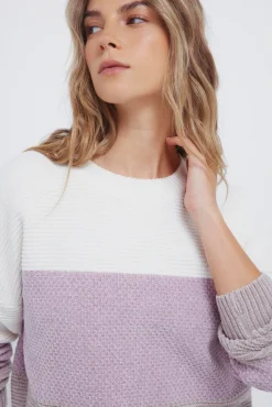 Mujer Springfield Jerséis>Jersey chenilla franjas