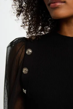 Mujer Morgan Jerséis>Jersey con cuello alto