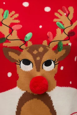 Mujer Vero Moda Jerséis>Jersey con estampado navideño