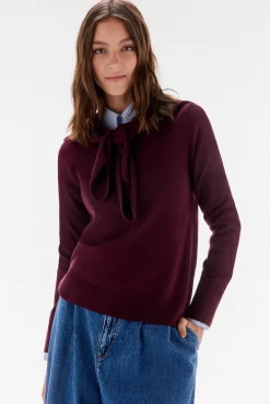 Mujer TFP by Tamara Falcó Jerséis>Jersey con fular 100% lana