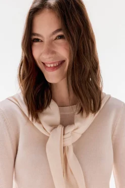 Mujer TFP by Tamara Falcó Jerséis>Jersey con fular 100% lana