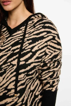 Mujer Morgan Jerséis>Jersey corto con capucha