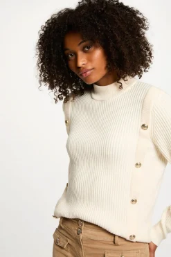 Mujer Morgan Jerséis>Jersey corto de cuello alto