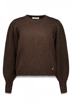 Mujer Pedro del Hierro Jerséis>Jersey corto manga abullonada hilatura fantasía