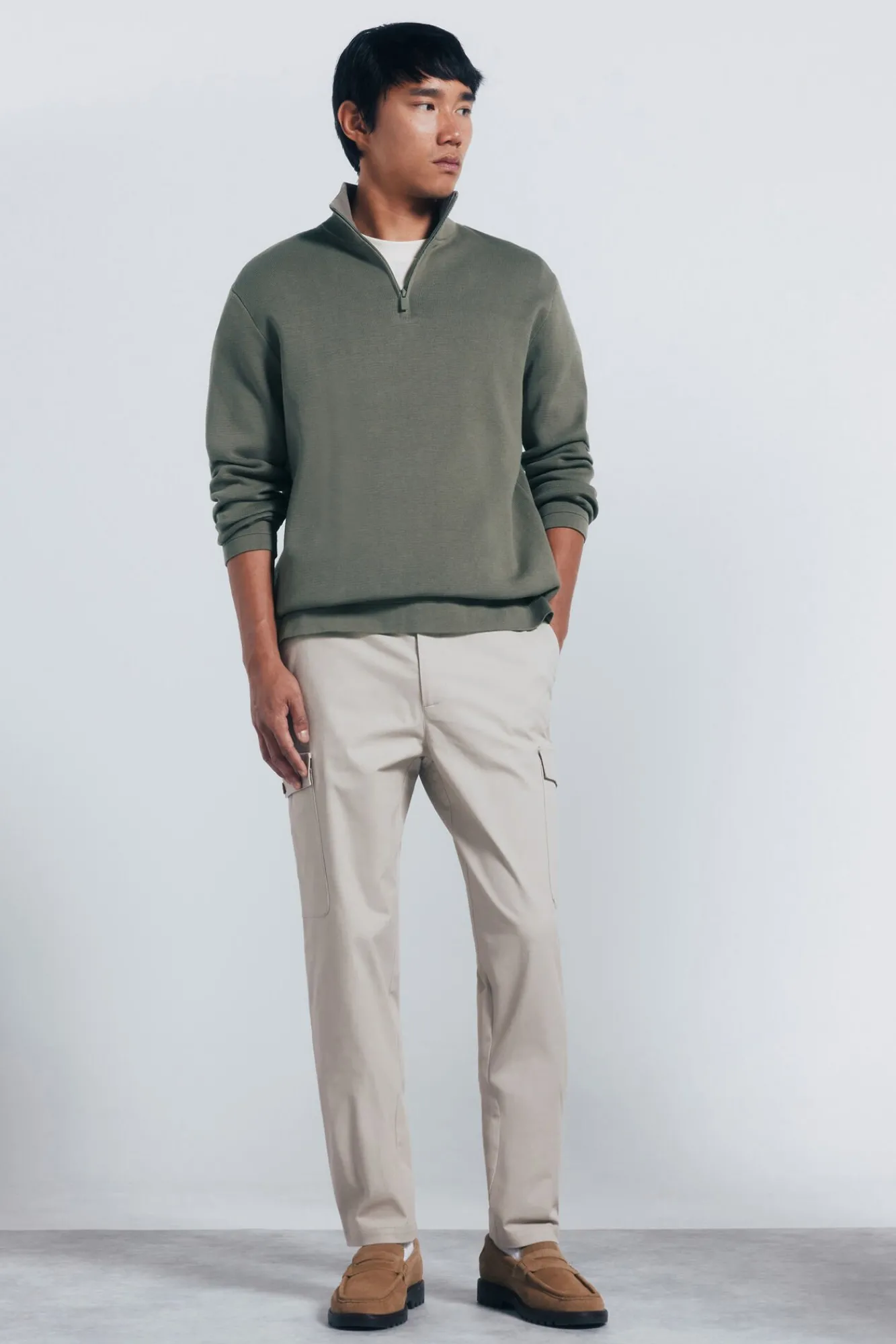 Hombre Springfield Jerséis>Jersey cremallera milano