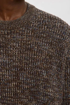 Hombre Selected Jerséis>Jersey cuello caja 100% algodón orgánico