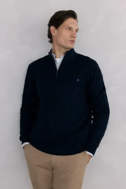 Hombre Pedro del Hierro Jerséis>Jersey cuello camionero