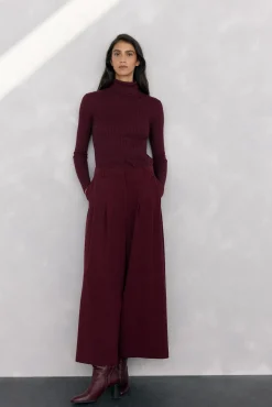 Mujer Pedro del Hierro Jerséis>Jersey cuello cisne básico ochitos