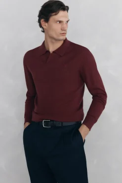 Hombre Pedro del Hierro Jerséis>Jersey cuello johny lana merino y cashmere