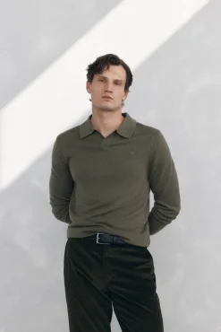 Hombre Pedro del Hierro Jerséis>Jersey cuello johny lana merino y cashmere